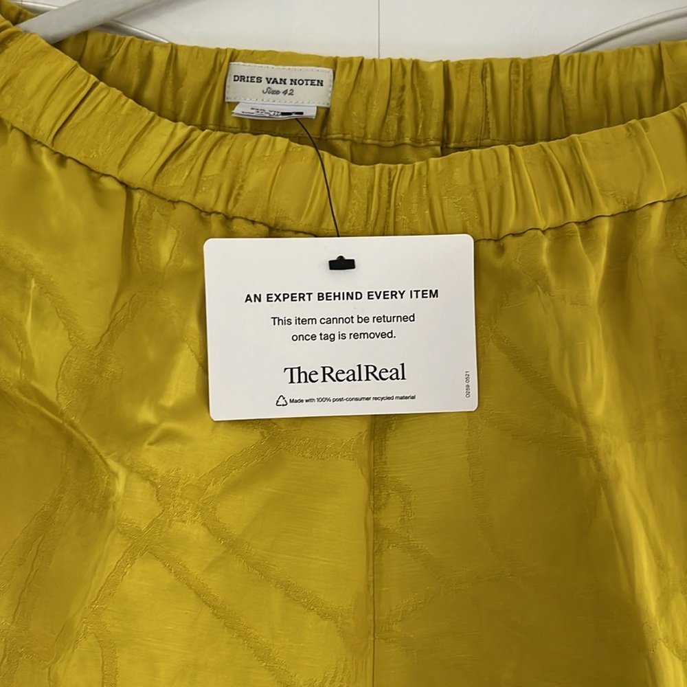 Designer DRIES VAN NOTEN trousers size 42 (US size 6) - Picture 3 of 3